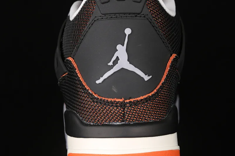 All categories Air Jordan Jordan series basketball shoes Air Jordan 4 G version Air Jordan 4 Retro SE AJ4 Joe 4 brass black orange starfish orange CW7183-100